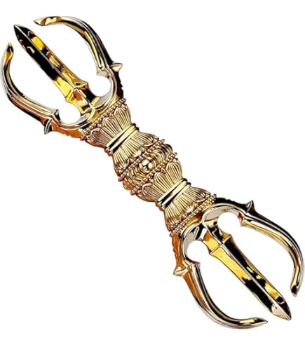 【修縁堂】 金剛杵 真鍮製 法器 法具 魔除け 厄除け 四大明王 五鈷杵 修縁堂】 金剛杵 真鍮製 法器 法具 魔除け 厄除け 四大明王 五鈷杵 修